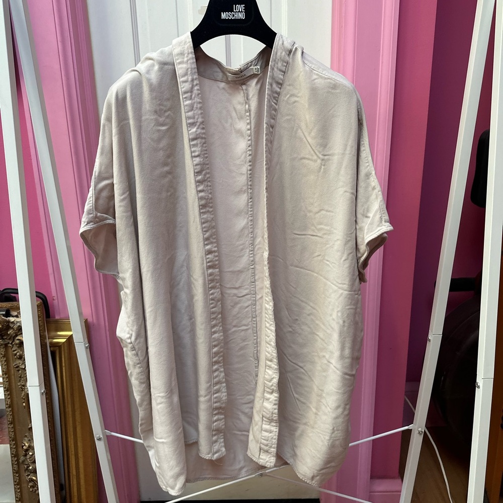 Aritzia Oversized open front tunic